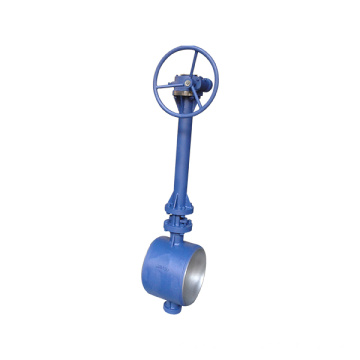 worm gear /turbine drive grooved butterfly valve